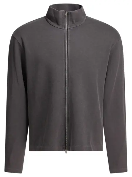 Hanorace OUR LEGACY Shrunken zippered sweatshirt Grey Barbati (BM 19770606) 1