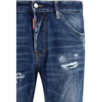 Blugi pentru Barbati - Blugi DSQUARED2 Teddy Jeans NAVY BLUE Barbati (BM 19770893) - B-mall.ro