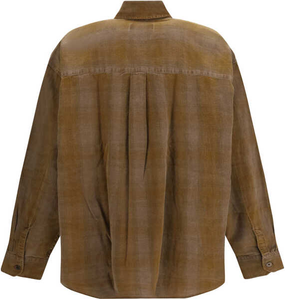 Camasi casual OUR LEGACY Borrowed cotton-flannel Shirt DAKOTA CHECK Barbati (BM 19770911) 2