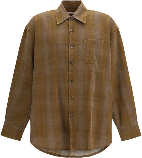 Camasi casual OUR LEGACY Borrowed cotton-flannel Shirt DAKOTA CHECK Barbati (BM 19770911) 1