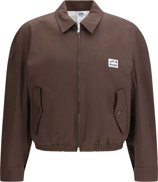 Jachete MAGLIANO Work cotton gabardine Jacket BROWN Barbati (BM 19770953) 1