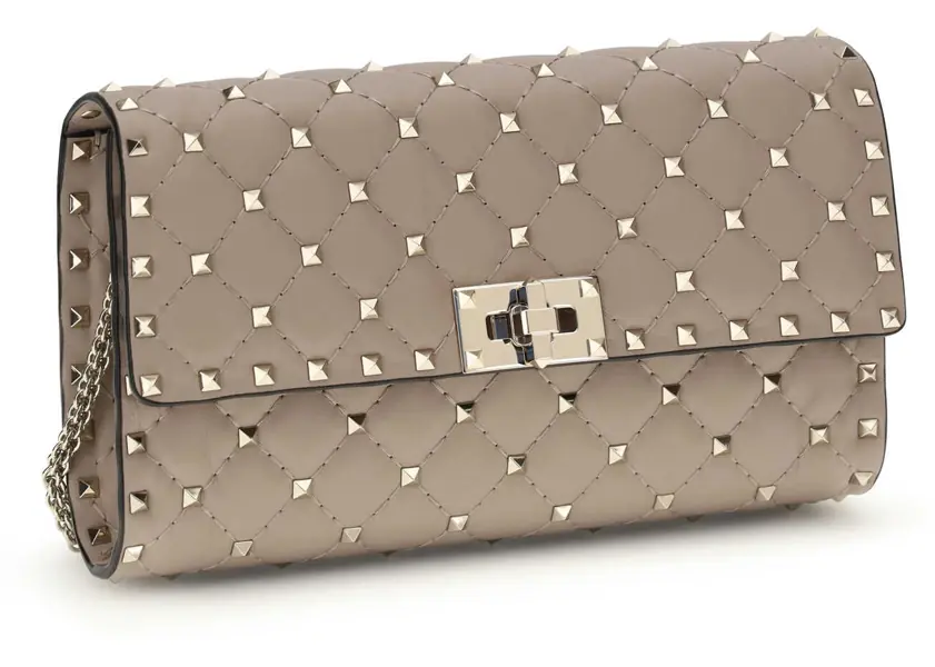 Genti de umar Valentino Garavani Rockstud Spike Shoulder Bag POUDRE Femei (BM 19770956) 2