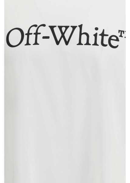 Tricouri Off-White Big Bookish Skate T-shirt WHITE-BLACK Barbati (BM 19770959) 3