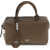 Max Mara Holdalls leather Handbag MARRONE SCURO