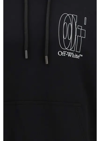 Bluze de trening Off-White Big Double Arrow Skate Hoodie BLACK Barbati (BM 19771022) 3