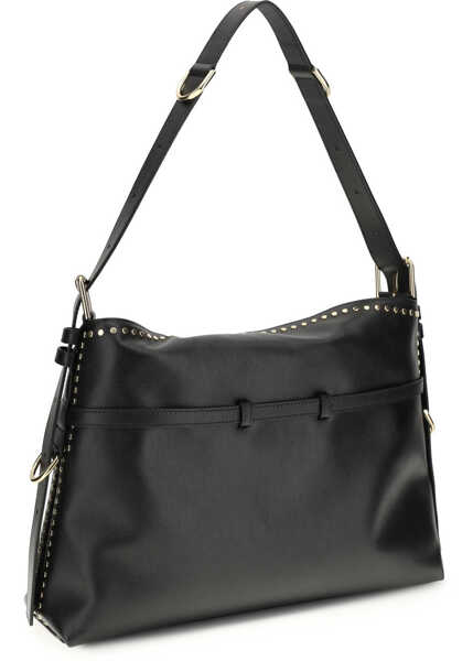 Genti de mana Givenchy Large Voyou Shoulder Bag in shiny leather BLACK Femei (BM 19771061) 3