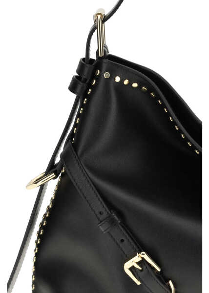 Genti de mana Givenchy Large Voyou Shoulder Bag in shiny leather BLACK Femei (BM 19771061) 4