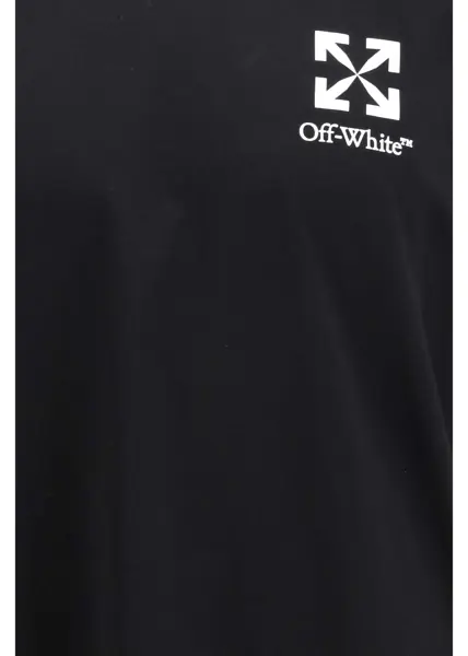 Tricouri Off-White Small Arrow logo crewneck T-shirt BLACK Barbati (BM 19771097) 3