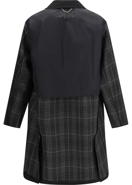 Paltoane Maison Margiela Buttoned Coat BLACK/GREY CHECK Barbati (BM 19771112) 2