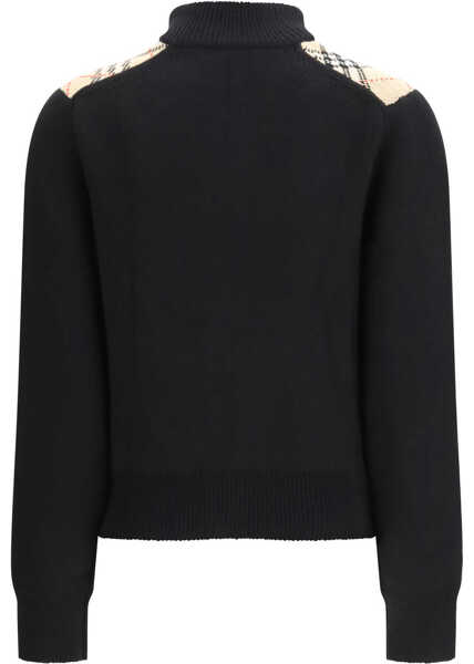 Cardigane Burberry Cashmere and wool Cardigan BLACK Femei (BM 19771124) 2