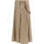 Pinko Hurghada midi denim Skirt BEIGE-MACROCISTIDE