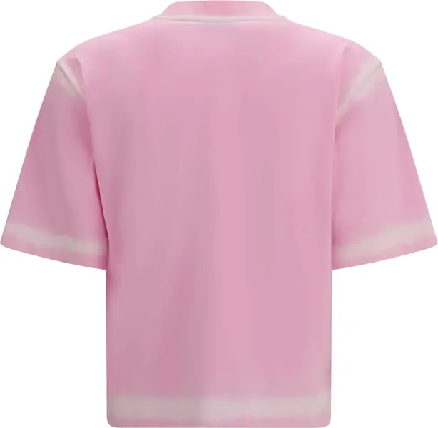 Tricouri Off-White Spray Off Stamp T-shirt SOFT PINK-WHITE Femei (BM 19771160) 2