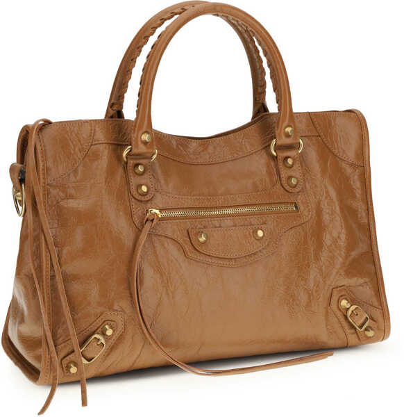 Genti de mana Balenciaga Le City Bag Medium Handbag BLACK Femei (BM 19771163) 2