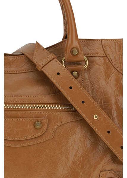 Genti de mana Balenciaga Le City Bag Medium Handbag BLACK Femei (BM 19771163) 4