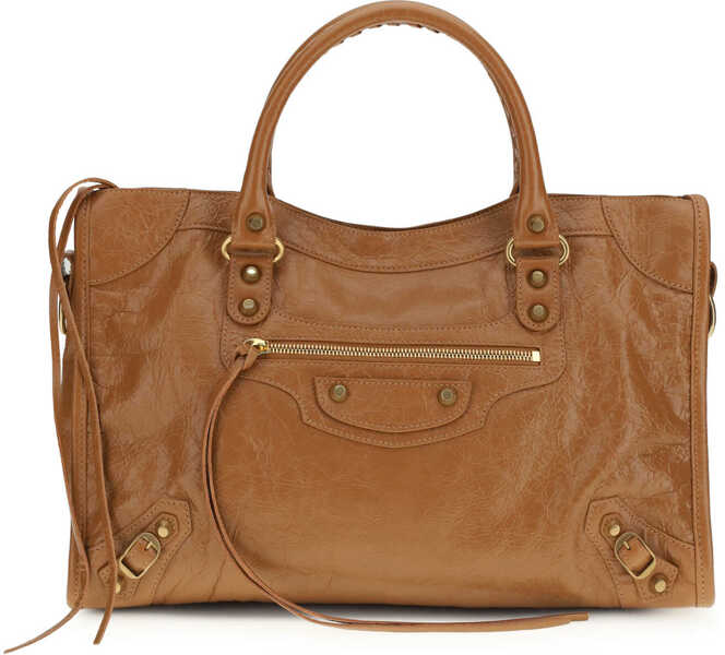 Genti de mana Balenciaga Le City Bag Medium Handbag BLACK Femei (BM 19771163) 1