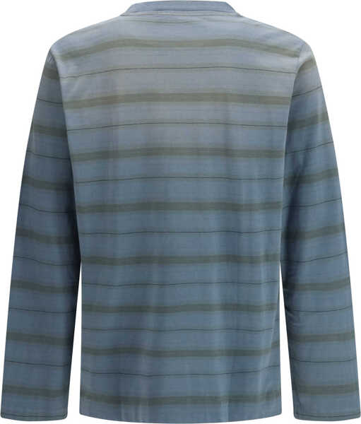 Tricouri OUR LEGACY Box Longsleeve Spray Fade Ghost Stripe GHOST STRIPE Barbati (BM 19771172) 2