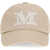 Max Mara Baseball Cap with logo ALBINO