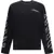 Off-White Patterned long-sleeve T-shirt BLACK