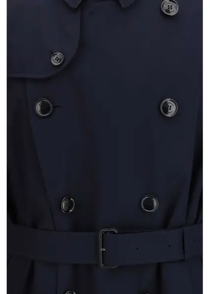 Paltoane Burberry Double-breasted belted Trench Coat COAL BLUE Barbati (BM 19771217) 3