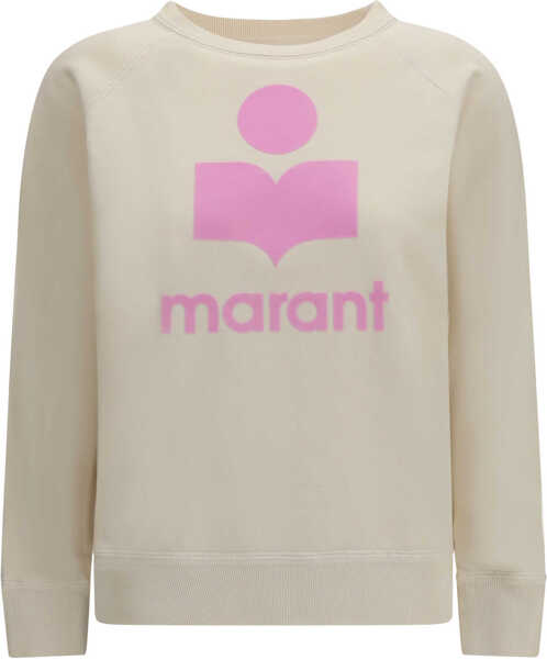 Bluze de trening ISABEL MARANT ETOILE Millyny Sweatshirt ECRU/PINK Femei (BM 19771250) 1