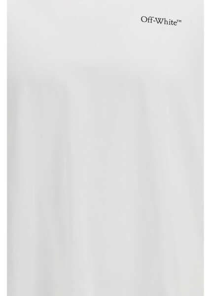 Tricouri Off-White Half Arrow Skate Logo T-shirt WHITE Barbati (BM 19771268) 3