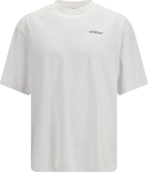 Tricouri Off-White Half Arrow Skate Logo T-shirt WHITE Barbati (BM 19771268) 1