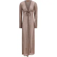 Cardigane Long viscose lam&eacute; Cardigan Femei