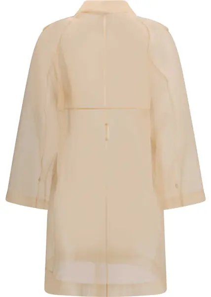Paltoane Pinko Silk Trench Coat ROSA MOGANO Femei (BM 19771298) 2