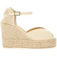 Sandale cu platforma Espardilla "White" Femei