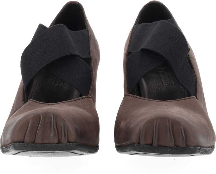 Balerini UMA WANG Leather Ballerina BROWN Femei (BM 19771694) 3