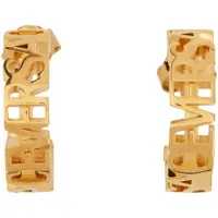 Cercei Logo Hoop Earrings Femei