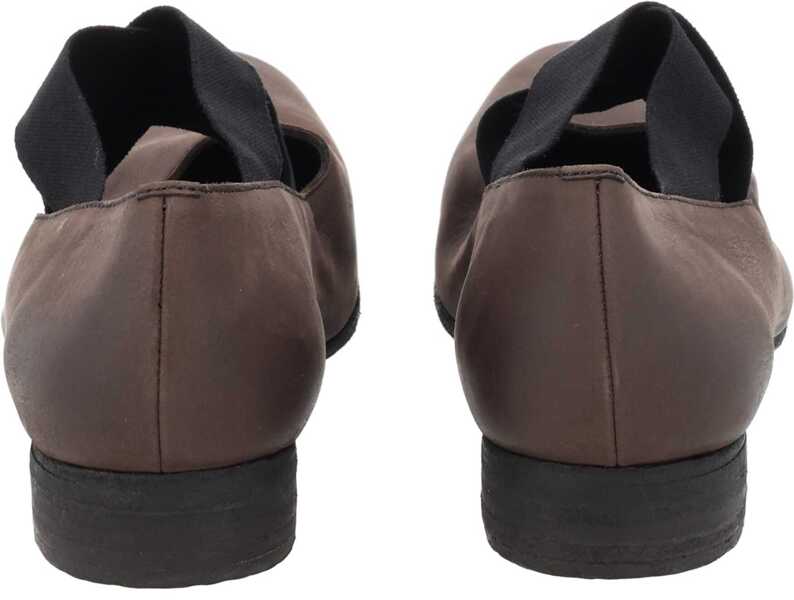 Balerini UMA WANG Leather Ballerina BROWN Femei (BM 19771751) 4