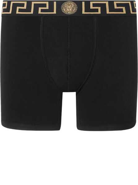 Lenjerie intima Versace Boxer Shorts With Greek BLACK Barbati (BM 19771754) 1