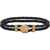 Versace Bracciale In Pelle "La Medusa" BLACK