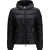 Moncler Hooded zip-up down Jacket BLACK