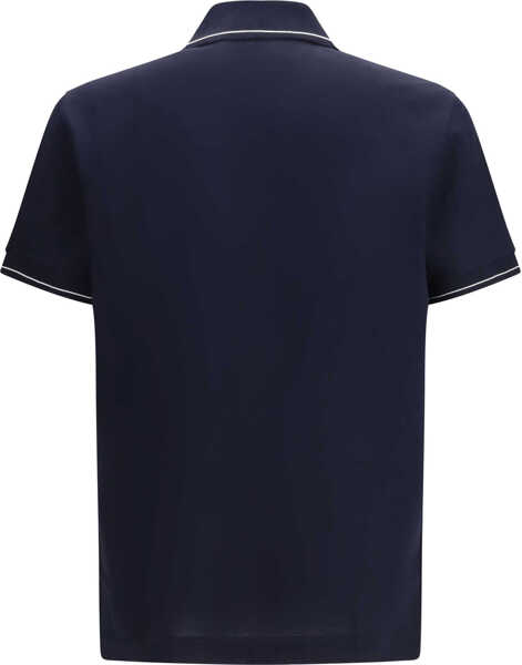 Tricouri Polo Ferragamo Gancini Polo Shirt NEW NAVY/WHITE Barbati (BM 19772162) 2