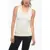 Jil Sander Viscose Blend Tank Top With Sequin Neckline White