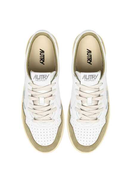 Sneakers AUTRY Autry Medalist Low sneakers in the WHT GREYGN,  product code AULMFT06 Wht Greygn Barbati (BM 19772802) 5