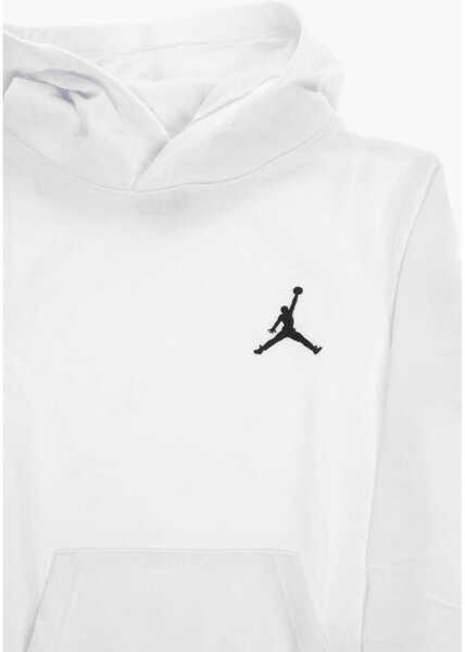 Bluze de trening Nike Hoodie Mj Essentials With Embroidered Logo White Baieti (BM 19773161) 2