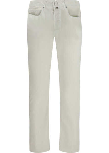 Blugi Jacob Cohen Slim-fit Pants OFF WHITE Barbati (BM 19773179) 1