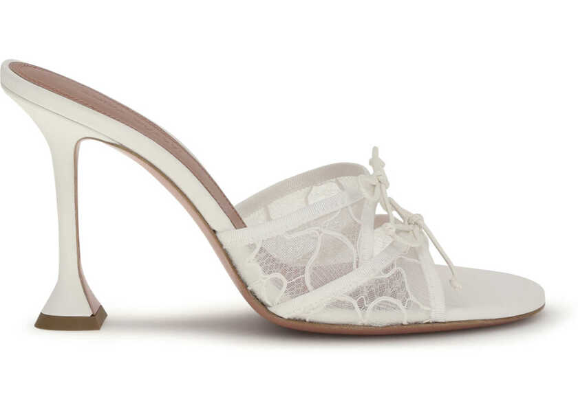 Sandale AMINA MUADDI Eleonora Slipper Sandals IVORYIVORY Femei (BM 19773182) 1