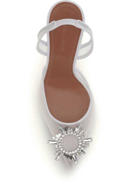 Sandale AMINA MUADDI Begum Pumps WHITE Femei (BM 19773188) 4