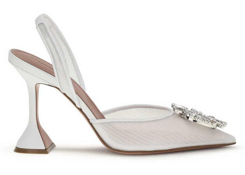 Sandale AMINA MUADDI Begum Pumps WHITE Femei (BM 19773188) 1