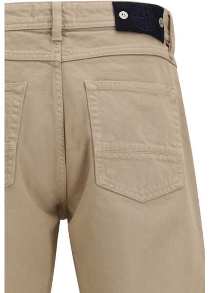 Blugi Stone Island Denim Jeans DESERT SAND Barbati (BM 19773203) 3