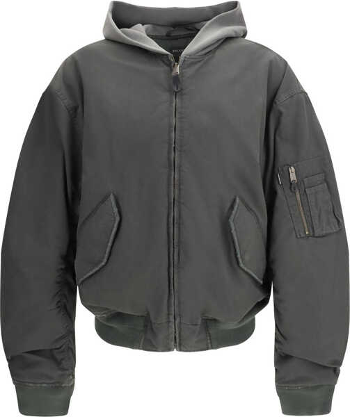 Bomber jacket Balenciaga Standard Bomber Jacket ANTHRACITE Barbati (BM 19773206) 1