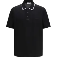 Tricouri Polo Stripe-detail Polo Shirt Barbati