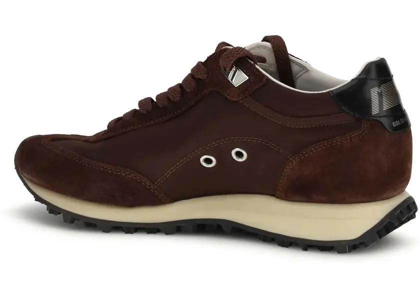 Sneakers Golden Goose Marathon Running Sneakers BROWN/PLATINUM Femei (BM 19773224) 3