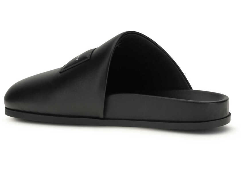 Sandale Givenchy Leather Mules BLACK Barbati (BM 19773236) 3