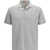 Cruna Knitted Polo with short sleeves GRIGIO