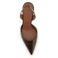 Pantofi cu toc Dama - Pantofi cu toc AMINA MUADDI Holli slingback Pumps BROWN Femei (BM 19773392) - B-mall.ro